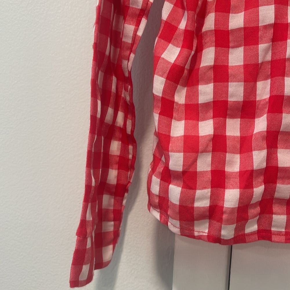 Gingham button down - image 8